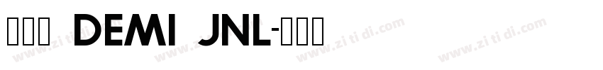 触控笔 Demi JNL字体转换